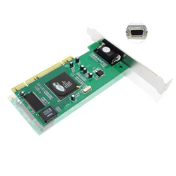 Stalinio Kompiuterio PCI vaizdo Korta ATI Rage XL 8MB VGA Card adapteris