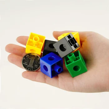 Deimantų Blokai Žaislas Pastato Kubo Statybos Smulkiosios Motorikos Įgūdžius Skaičiavimo Matematikos Ugdymo Vaikams