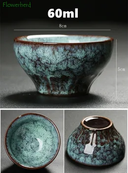 Keramikos, Porceliano Arbatos Puodelio Teaware Ragų Plačiai Burnos Arbatos Rinkinys Puodelis Arbatos Set Home Cup Vieną Puodelį Arbatos Puodelio Nustatyti Kung Fu Arbatos Puodelio
