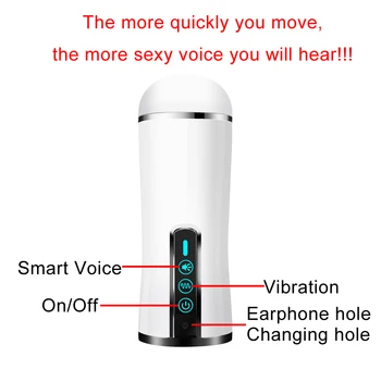 Automatinė 10 Vibracijos Ir Balso Vyrų Masturbator Suaugusiųjų Sekso Žaislais Vyrams Įkrovimo Makšties Nekilnojamojo Pūlingas Erotika Dirbtinė Vagina