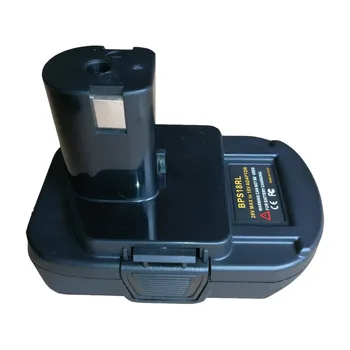 BPS18RL Konverteris Adapteris, USB Kroviklis Black Decker Porter Kabelis Stanley 18V Li-ion Baterija Ryobi Ni-cd Ni-hm Baterija