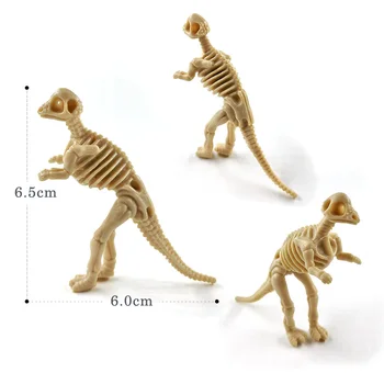12pcs Dirbtinis Dinozaurų Skeletas statulėlės Gyvūnų modelio, namų dekoro miniatiūriniai Bonsai, pasakos sodo puošmena šiuolaikinės priedai