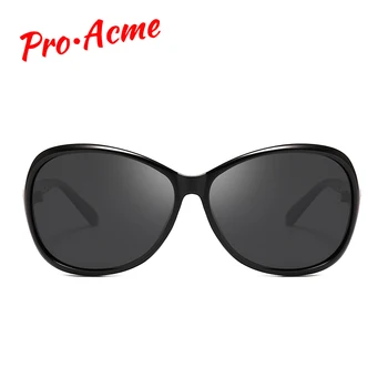 Pro Acme Prabangos Dizaino Akiniai nuo saulės Moterims Poliarizuota Didelis Rėmas Moteriški Saulės Akiniai Atspalvių Moterų gafas de sol muje PC1215