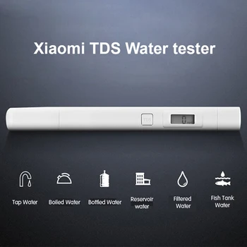 Xiaomi MiJia Mi TDS Matuoklis Testeris Nešiojamų Aptikimo Vandens Grynumas Profesionalios Kokybės vertinimo Testas PH EB TDS-3 Testeris