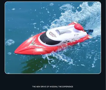 YUKALA Naujas 2.4 G Didelės Spartos Elektros RC lenktynių Valtis 35km/h 200m Valdymo Atstumas Greitas Laivas Su Led light/ Vandens Aušinimo Sistema