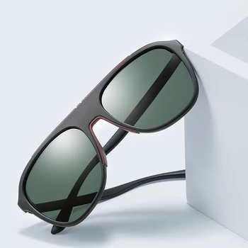 2020 naują atvykimo Souson markės dizaino vyriški poliarizuoti akiniai nuo saulės kvadrato formos piloto 