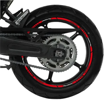 Motociklo padangos Lipdukas Užsakymą varantys atspindintis apdailos Moto vidinis padangų lipdukai lipdukai R1250RS r1250 rs r 1250 rs