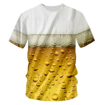 OGKB vyriški T-shirt Cool Mados Alaus 3D Atspausdintas Hip-Hop Vasaros Gaivus, T-marškinėliai, Šortai Nustatyti Dydį, 6XL
