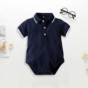 2020 metų vasaros berniukas kostiumą, marškinius romper kombinezonas kūdikiui baby boy medvilnės drabužius, šiek tiek džentelmenas suknelė berniukas kostiumas 0-2 metai