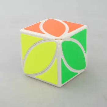 Brand New Atvykimo QiYi Mofangge Ivy Kubo Pirmą Pasukti Kubelius ant Lapų, Linija Įspūdį Magic Cube Švietimo Žaislai cubo m