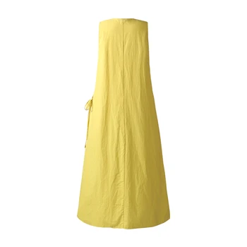Bohemijos Printed Dress Moterų Vasaros Sundress ZANZEA 2021 Atsitiktinis Nėrinių Maxi Vestidos Moterų Medvilnės Sarafans Drabužius, Plius Dydis