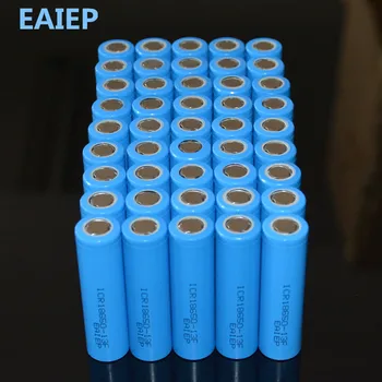 EAIEP 45Pcs/daug), 3,7 V 18650 Li-ion Baterija 1300mAh Led Žibintuvėlis Žibintuvėlis Žaislai Kamera Bateria