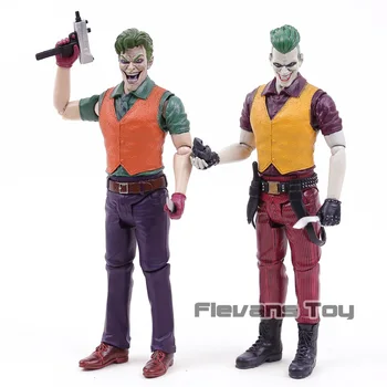 Originalus Originali Bruce Wayne Arkham Origins Joker PVC Veiksmų Skaičius, Kolekcines, Modelis Žaislas 7
