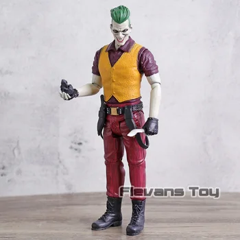 Originalus Originali Bruce Wayne Arkham Origins Joker PVC Veiksmų Skaičius, Kolekcines, Modelis Žaislas 7
