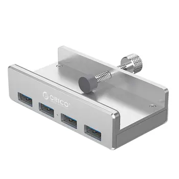 ORICO MH4PU Aliuminio 4 Prievadai USB 3.0 Įrašo tipo CENTRU Desktop Laptop Įrašą Diapazonas 10-32mm Su 150cm Data Kabelis dovanų paketas