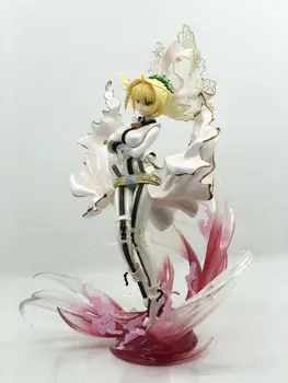 Fate stay Night simbolių Balto vestuvių Suknelės Saber Veiksmų Skaičius, Statula Modelis likimas apocrypha Statulėlės T30