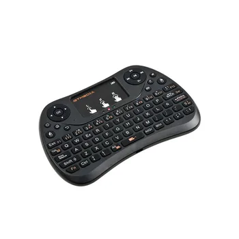 GTMEDIA i8+ Apšvietimu Mini Wireless Keyboard 2,4 ghz, ispanų anglų Oro Pelė su Touchpad Nešiojamą Nuotolinio Valdymo Android TV