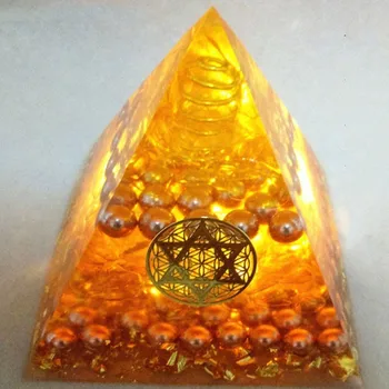 Aura Kristalų Orgonite Energijos Piramidės 