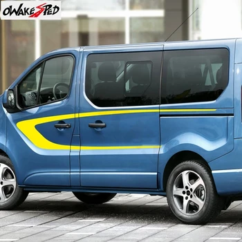 1set Opel Vivaro-2020 M., Automobilių Kėbulo Apdailos Lipdukai 