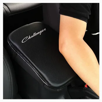 Anglies Pluošto Tekstūra Pu Odos Automobilio Sėdynėje Padas Auto Sėdynių Porankiai Lauke Pagalvėlės Dodge Challenger