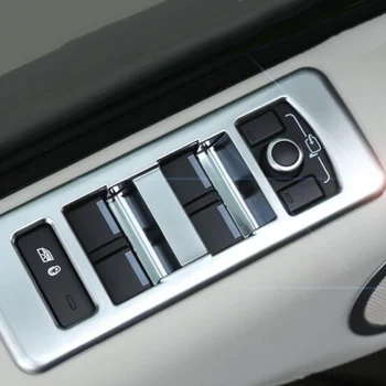 Durų Vėjo Stiklo Lifto Mygtuką Konb Dekoratyvinis Dangtelis Apdaila Įklija, Range Rover Discovery 5 LR5 Interjero Priedai