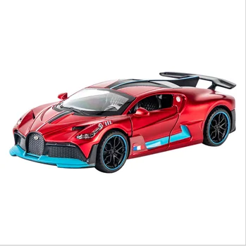 2020 naujas 1:32 Modeliavimas Bugatti Divo lydinio automobilio modelio vaikų žaislas automobilis Vaikų dovanų Modeliavimas lenktynėms automobilių raudona lydinio automobilių