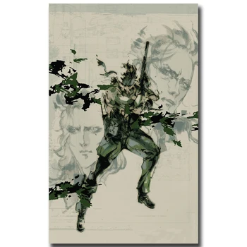 Metal Gear Solid 3: Snake Eva Bosas Sienos Menas Drobė Plakatus Spausdina Tapybos Sienos Nuotraukas Biuro Kambarį Namų Dekoro Giclee