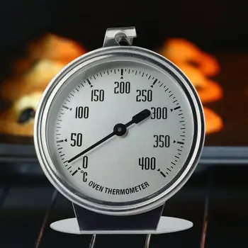 Nerūdijančio Plieno Termometras už Orkaitė, Grilis Mėsos Termometras Dial Temperatūros Indikatorius Gage Virimo Maisto Zondas Virtuvės Įrankiai