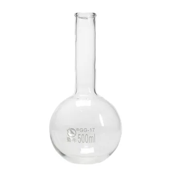 1Pc/daug apvaliu dugnu 50-2000ml Stiklo kolba butelį su ilgu kaklu, dėl laboratorinius eksperimentus