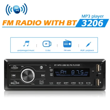 Multi-funkcija Automobilio garso sistemos MP3 Grotuvas, Patvarus, Bluetooth, FM Radijas Galvos Vienetas Medijos Imtuvas Auto Elektronikos Priedai