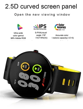 Už Garbę 9X Pro Mate 20 X 5G P smart+ 2019 Garbę 10 Lite Smart Žiūrėti IP68 Smart Apyrankę Širdies ritmo Monitorius Fitneso Pratimas
