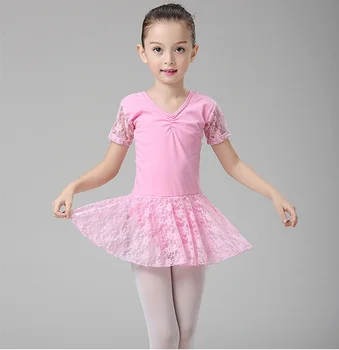 Nėriniai Mergina Baleto Šokių Suknelė Vaikams Leotard Tutu Šokių Dėvėti Kostiumai Baleto Triko Mergaitė Balerina
