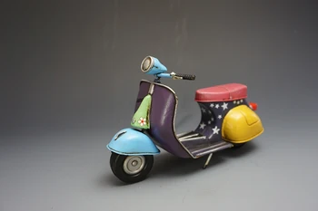 Retro Italija Stiliaus Rankų darbo, Metalo Motociklo Modelį, Namų Puošybai Meno ir Amatų Kavos Parduotuvė Gimtadienio ir Kalėdų'Gift