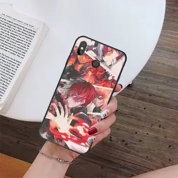 Anime mano herojus akademinės bendruomenės paveikslas Telefoną Atveju Xiaomi Redmi pastaba 8 9 9s Pro 9 9a