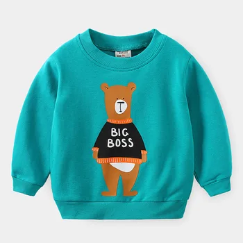 Vaikų drabužiai megztinis rudenį banga visiškai naujas džemperis berniukams ir mergaitėms ryklys burnos pleistras kamufliažas vaikų megztinis