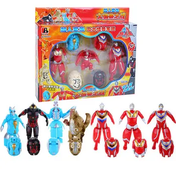 Originali Ultraman Kiaušinių Celo Ultraman Kiaušinių Žaislas Dinozauras Monstras Deformuoti Kiaušinių Ultraman Deformuoti Robotas berniukas cifts žaislinių figūrėlių