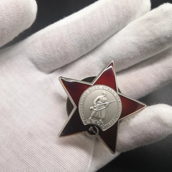 Naujos Užsakymo Red star rusijos Raudonosios Armijos ir Sovietų Sąjungos SSRS Ūkininkas karinės Medalis Ženklelis Progines monetas Sagė Parankinius