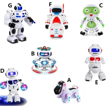 Protingas robotas šokių nuotolinio valdymo žaislai šokių robotas žaislas modelio elektros muzikos figūrėlių, žaislų ir Vaiko gimtadienio dovana