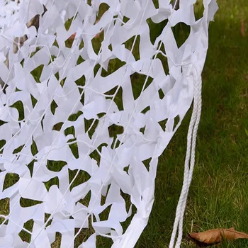 Karinės Baltos spalvos Kamufliažas Užskaitos už skėtį nuo saulės Kempingas Fotografavimo Medžioklės Aklas Vestuves Apdailos Ju Oksfordo Audinys