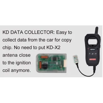 KEYDIY KD DUOMENŲ Surinkėjas Lengva surinkti duomenis iš automobilio KD-X2 raktas programuotojas kopijuoti lustas