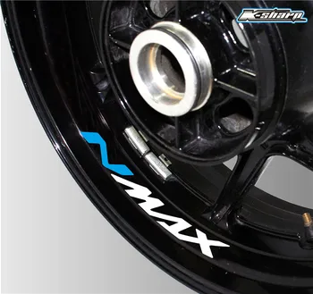 Naujų Motociklų atspindintis lipdukas varantys užsakymą dekoratyviniai lipdukai tinka YAMAHA NMAX n max moto lipdukai Priedai