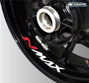 Naujų Motociklų atspindintis lipdukas varantys užsakymą dekoratyviniai lipdukai tinka YAMAHA NMAX n max moto lipdukai Priedai