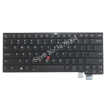 NAUJAS JAV Nešiojamojo kompiuterio Klaviatūra Lenovo Thinkpad T460S T470S Klaviatūra su foniniu Apšvietimu anglų 01EN682 01EN723