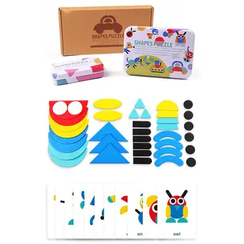 3dpuzzle Mediniai Modelis Gyvūnų Dėlionės Rūšiavimo ir Krovimas Žaidimai Montessori Ugdymo Žaislai Vaikams