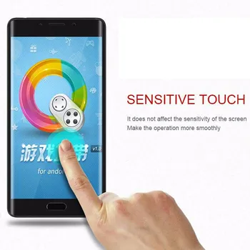 3D Lenktas Grūdintas Stiklas Xiaomi Mi 2 Pastaba Visą Ekraną Padengti Sprogimų Screen Protector Filmas Xiaomi Mi Note2
