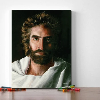 Jėzus kristus Plakatas Princas Taikos Drobės Tapybos Dievas Naftos Spausdinti Plakato Sienos Meno HD Vaizdą Kambarį Namų Dekoro