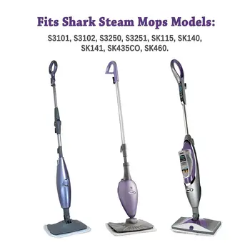 4 Pack Skalbti Valymo Šluostės Pakeisti Shark Steam & Spray Mop SK410 SK435CO SK460 SK140 SK141 SK115 S3101 S3102 S3250