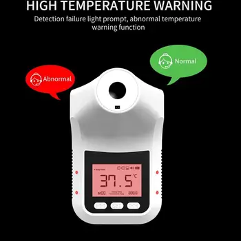 K3 Pro Ne-susisiekite su Infraraudonųjų spindulių Termometras Sienos montuojamas LCD Temperatūros Termometras Duomenų Eksporto Skaitmeninis ir SPINDULIŲ Termometras Namuose