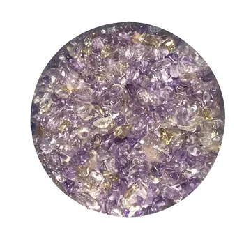 Didmeninė 100g 2 Dydis, Natūralus Akmuo Ametistas topazas kvarco Žvyro Violetinė Žalias Akmuo Kristalas Pavyzdys Akmenys ir Kristalai