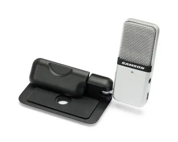 Originalus Samsonas Eiti Mic įrašo tipo Mini Nešiojami Įrašymo Kondensatoriaus Mikrofonas su USB Laidą, dėklą kompiuteriui